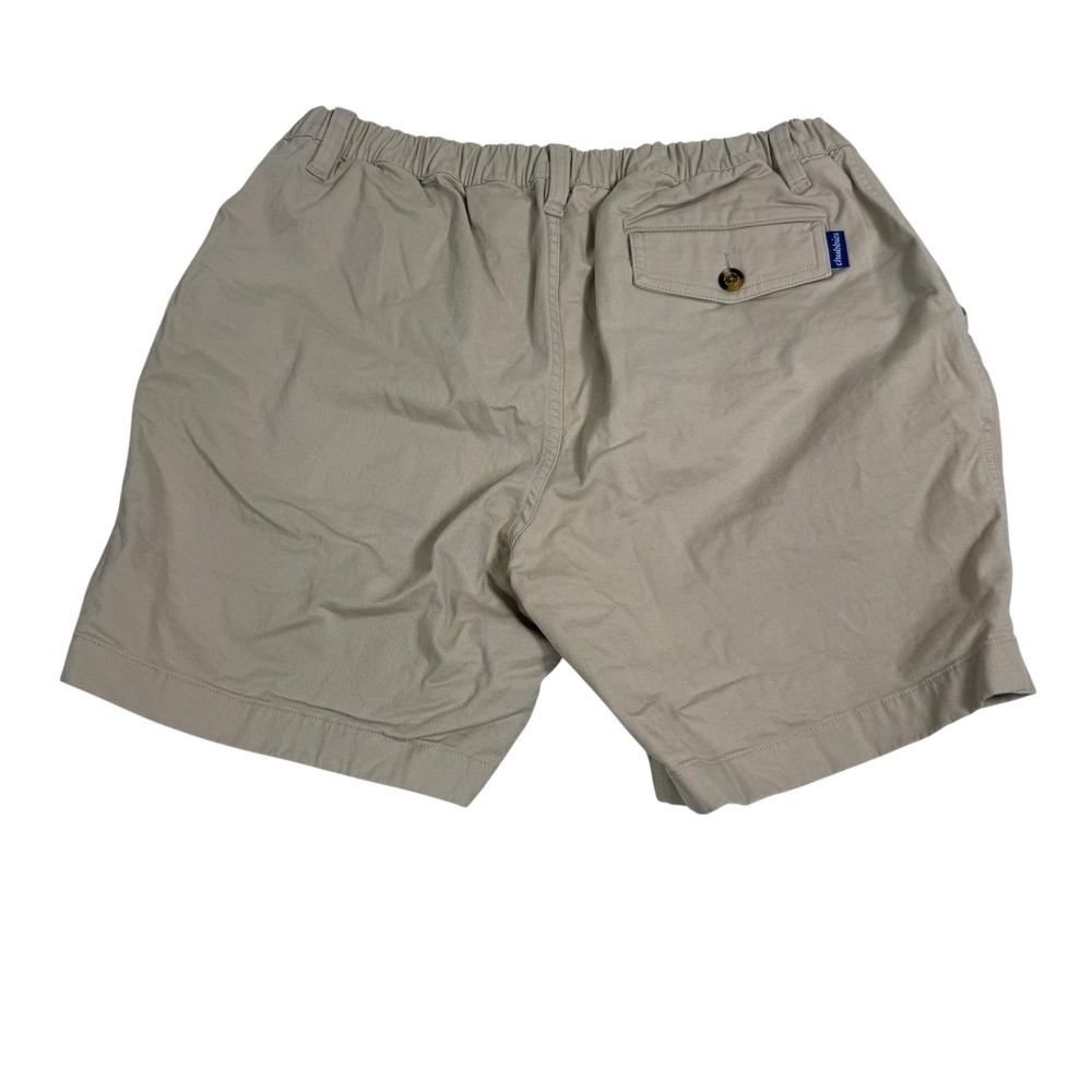 Chubbies Originals Mens Khaki Tan 7 Inch Inseam Stretch Twill Shorts Size Medium - Picture 4 of 8